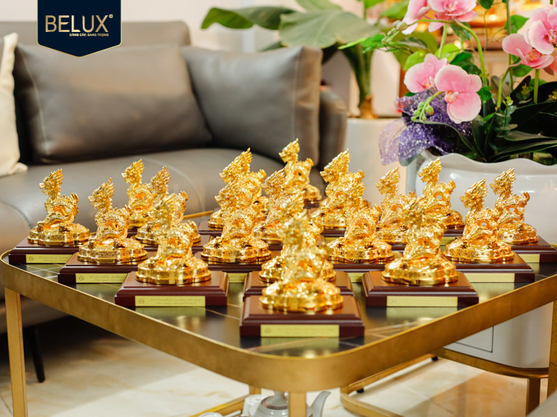 Lô tượng rồng mạ vàng 24k theo yêu cầu